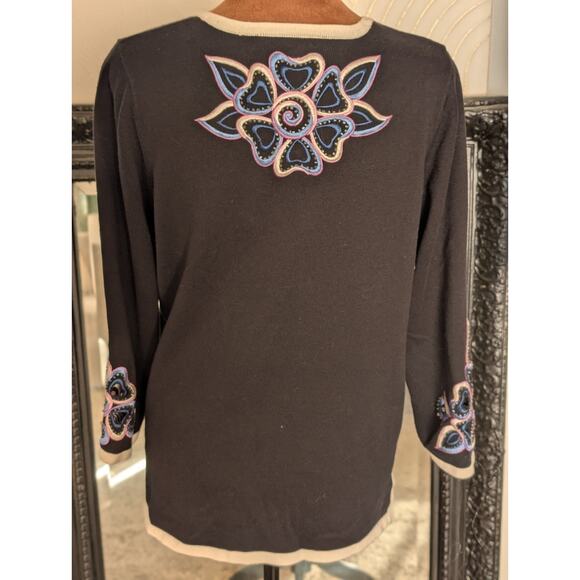 bob mackie wearable art Cardigan - Picture 6 of 8